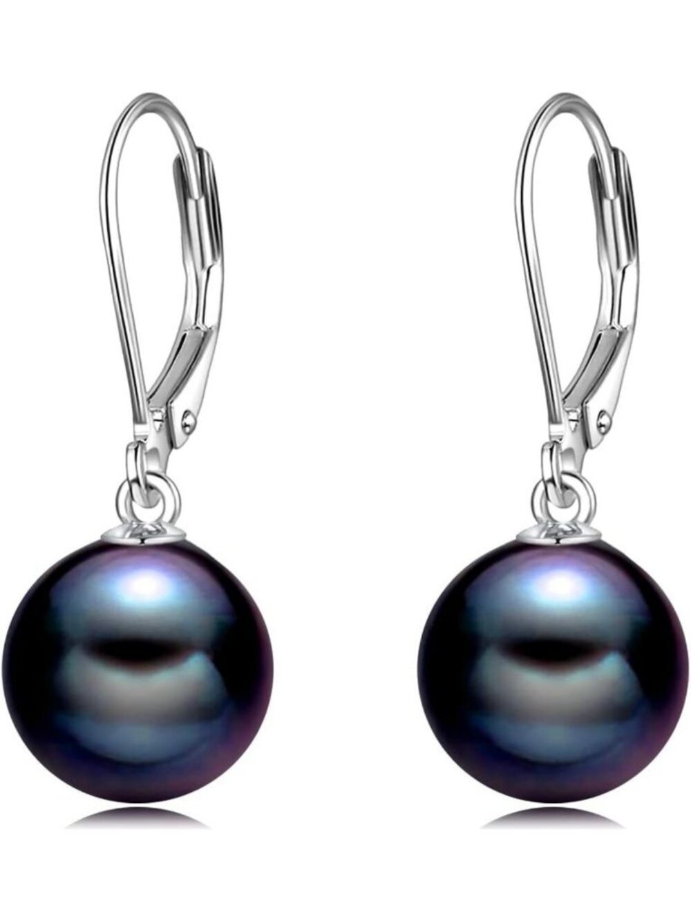 Elegant 925 Sterling Silver Pearl Dangle Earrings | Perfect Jewelry Gifts for